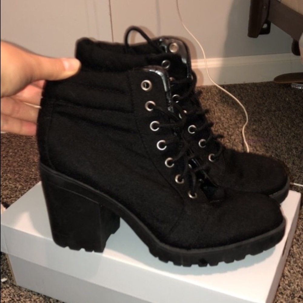Black boots
